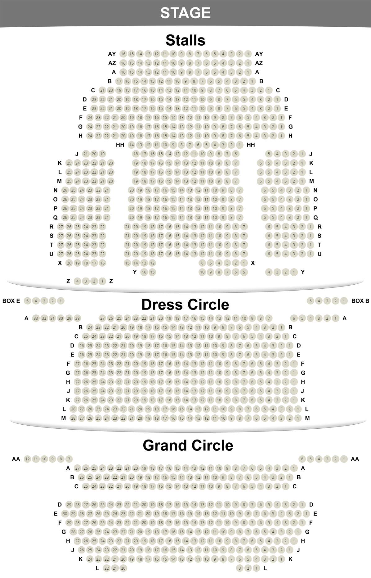 Aldwych Theatre Seating Plan - Beautiful - The Carole King Musical ...