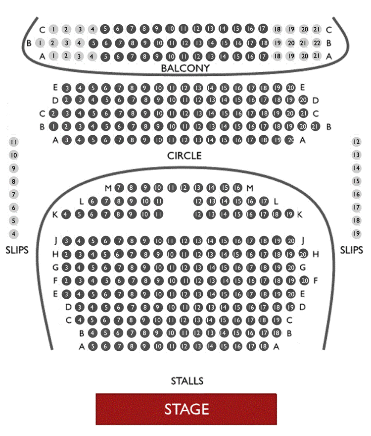 Royal Court Theatre Seating Plan - Pity, ear for eye, The Cane - London ...