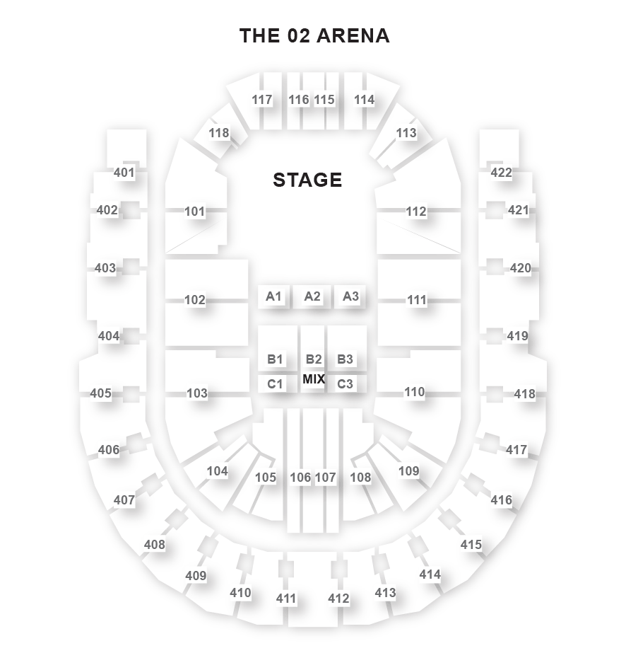 O2 Arena Seating Plan Disney On Ice London Box Office