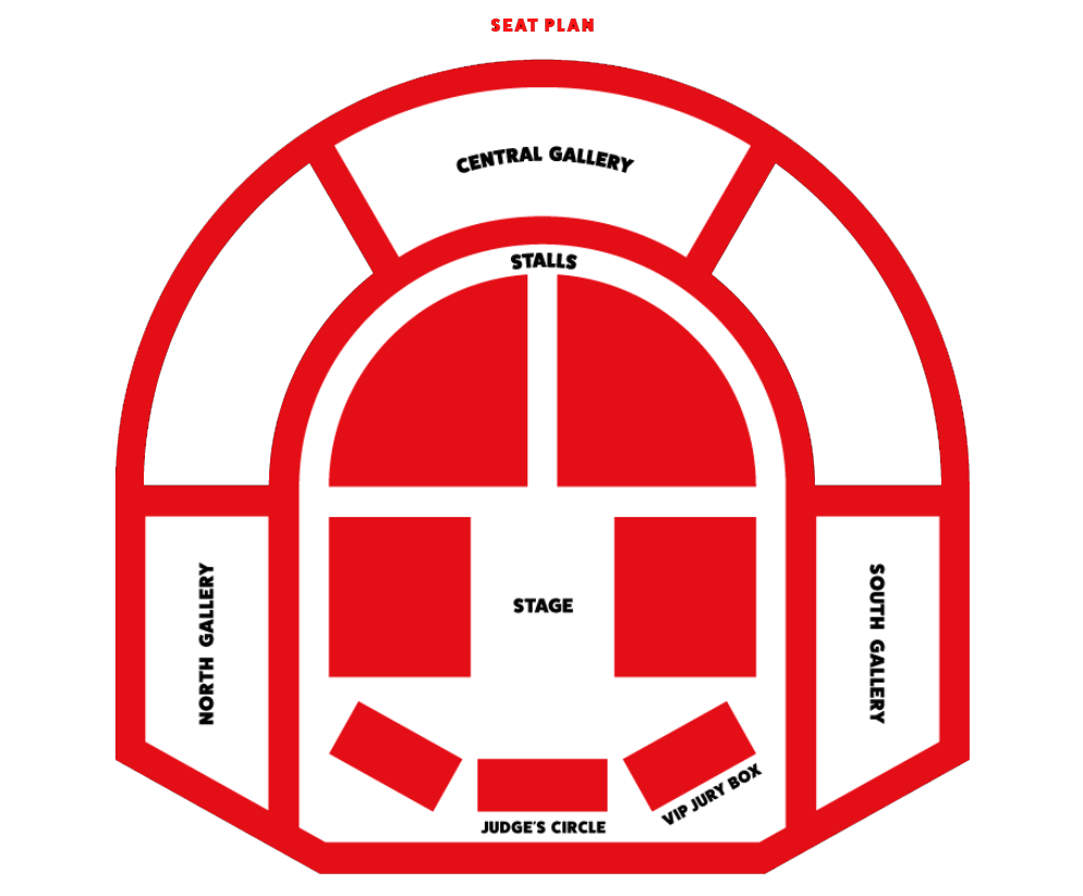 London County Hall Seating Plan - Witness For The Prosecution By Agatha ...