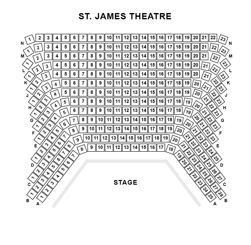 James A Little Theater Seating Chart