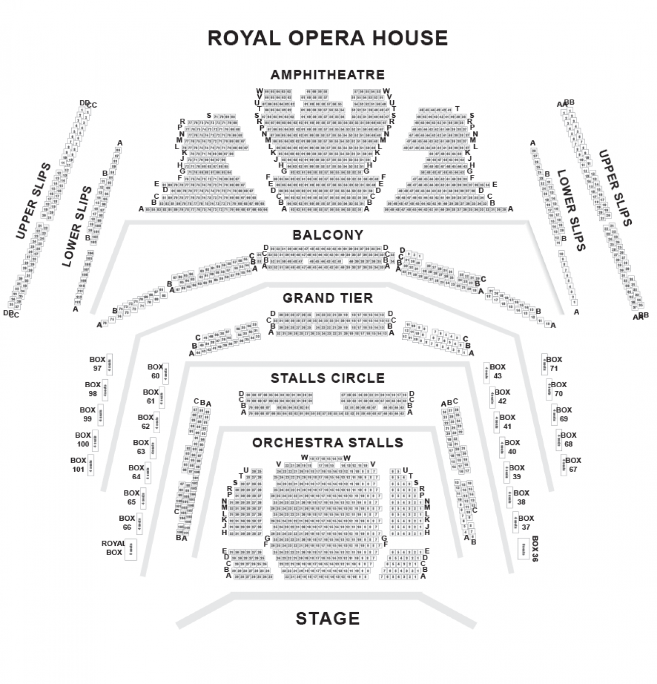 Paris Opera House Floor Plan