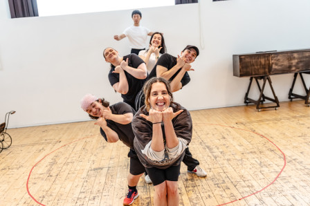 Rehearsal images released for UK premiere of RIDE THE CYCLONE