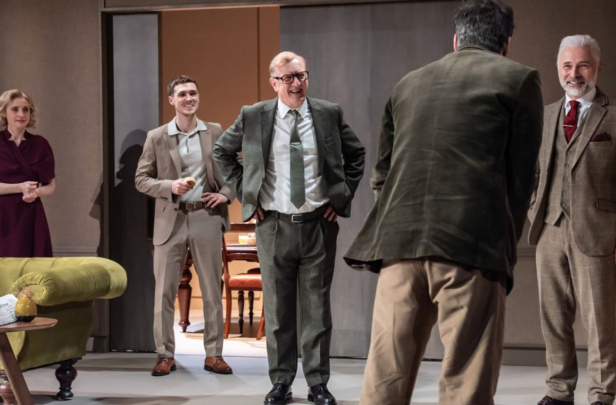 The cast of The Little Foxes at the Young Vic. Photography by Johan Persson.