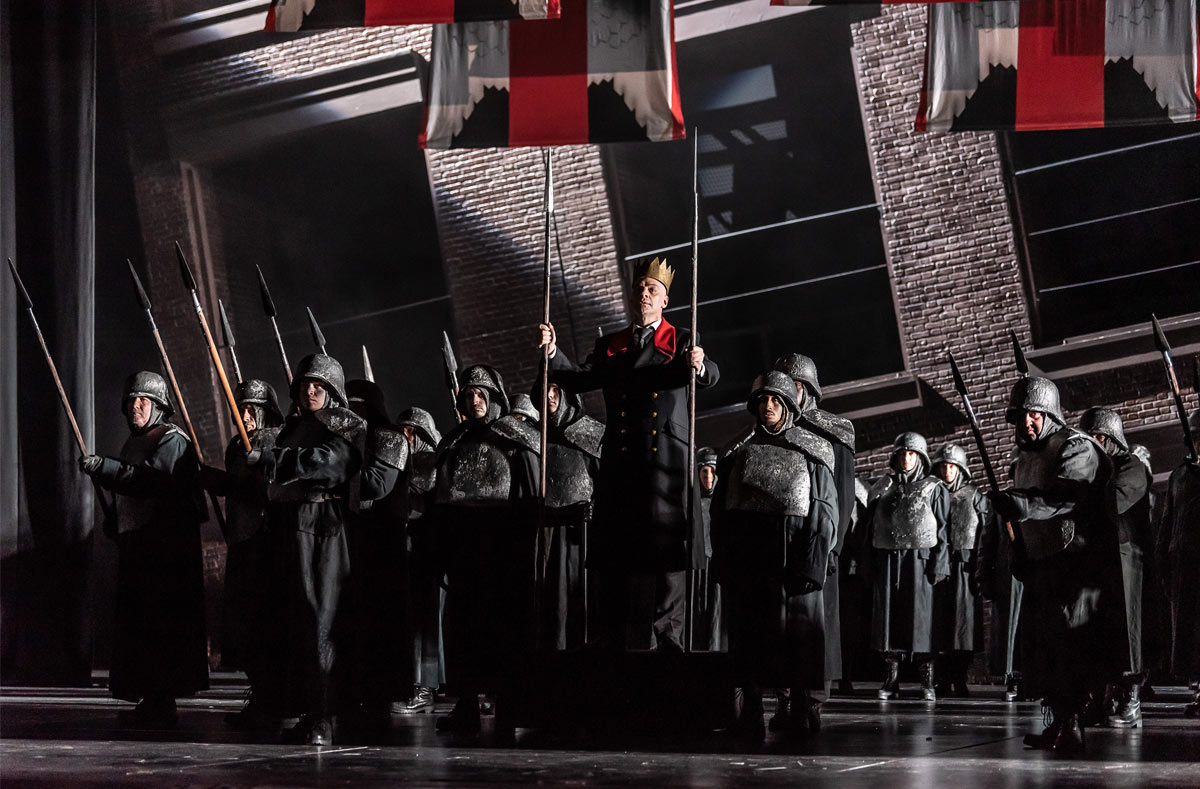 (King Heinrich) Gábor Bretz, ROH Lohengrin 2022, Ph.Clive Barda