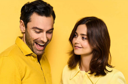 Jenna Coleman and Aidan Turner