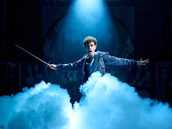 lightning thief musical london production photos