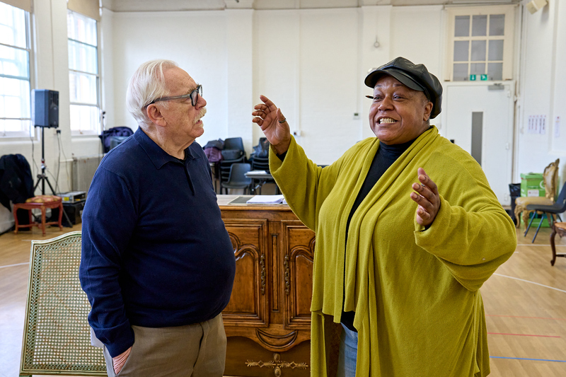 the score theatre royal haymarket rehearsal